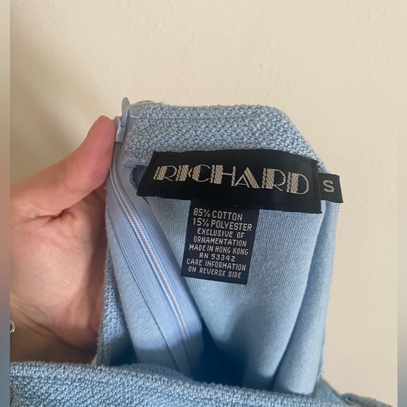 Vintage Blue Richard Overall Dress - Picture 3 of 5